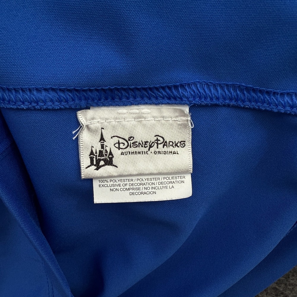 Nike Disney Polo Shirt Mens Small Blue Mickey Mouse Golf Dri Fit Performance - Picture 6 of 9